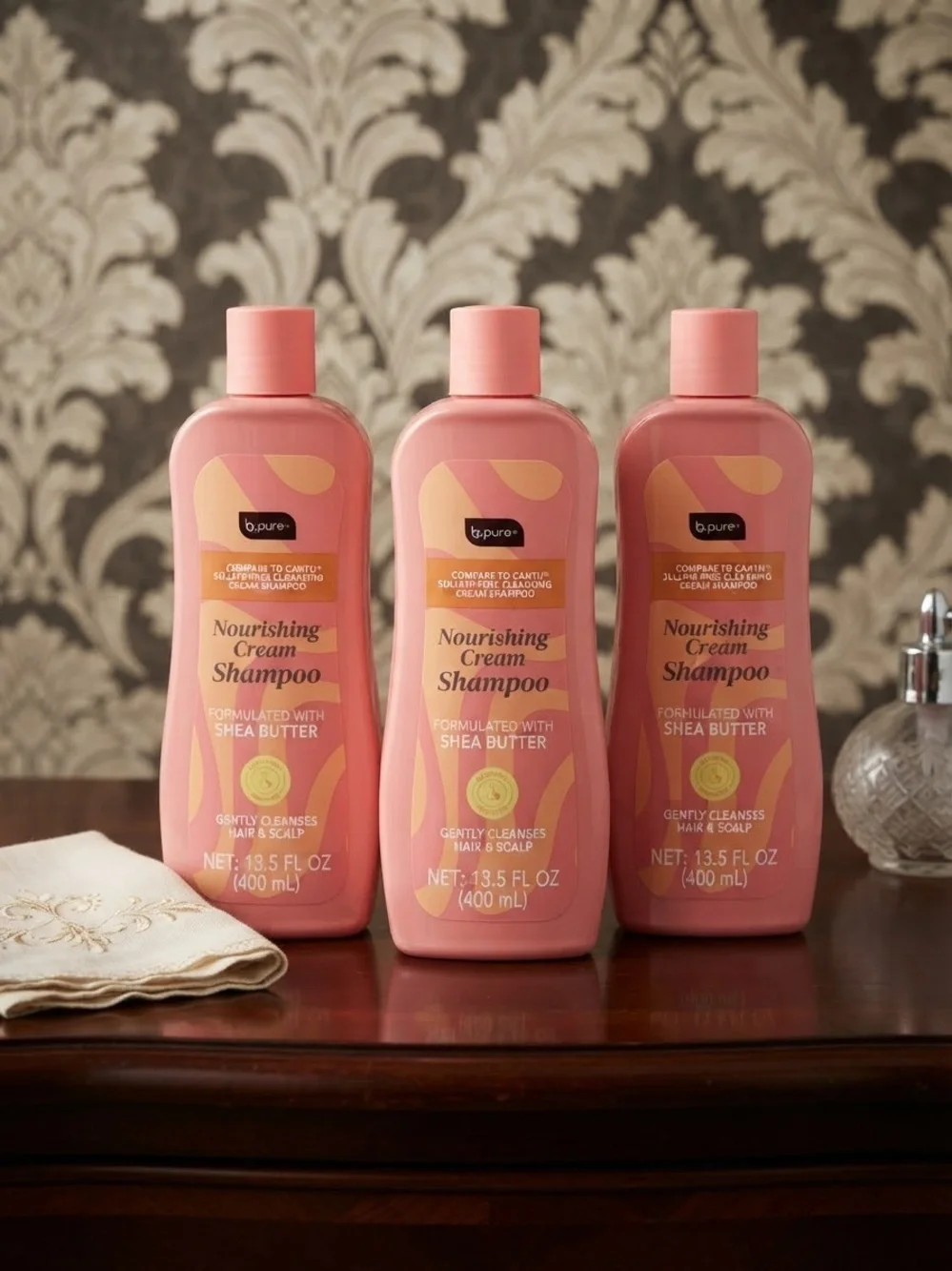 Moisturizing Cream Conditioner with Shea Butter - Peach